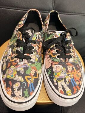 Rare VANS x Toy Story Authentic Limited Edition Shoes Men’s 8.5 Women’s 10